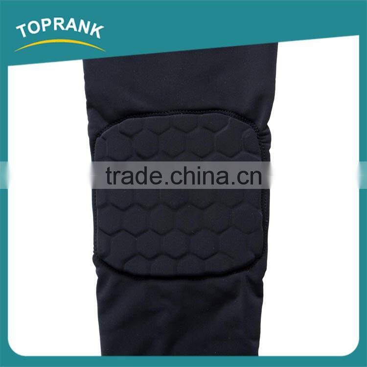 New design black elbow support pad compression cricket elbow sleeve
