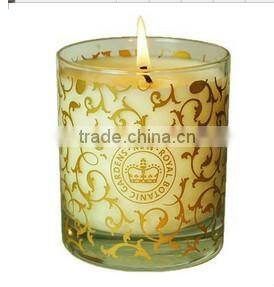 super quality candle holder with flower print
