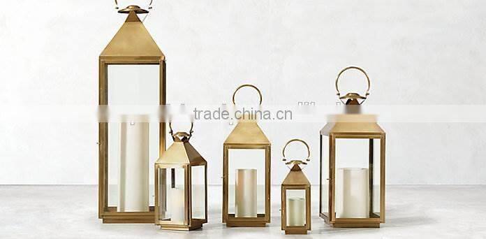 coloured fancy metal lantern