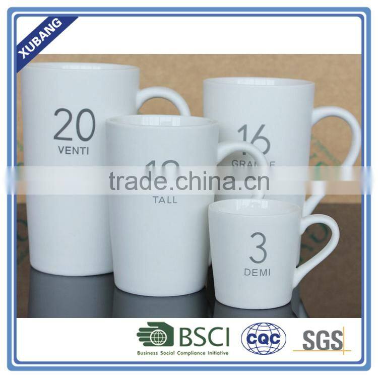 12ounce white blank ceramic mug sublimation mug supplier in china