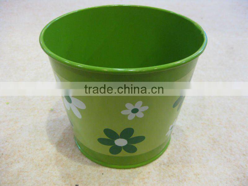1.3L Small Decorative Bucket(Coated+Decal)