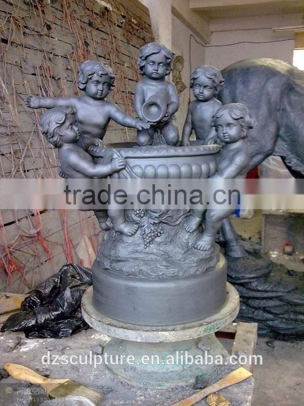 Large bronze indoor horse water fountain sale