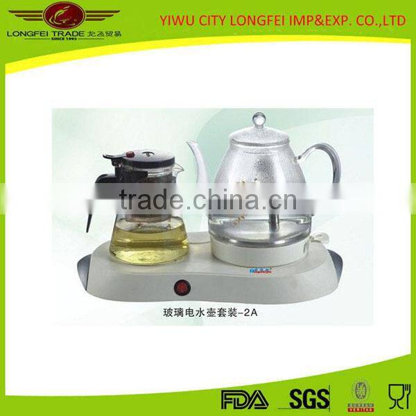 Multi-functional Glass Material Electric Water/Tea Kettle