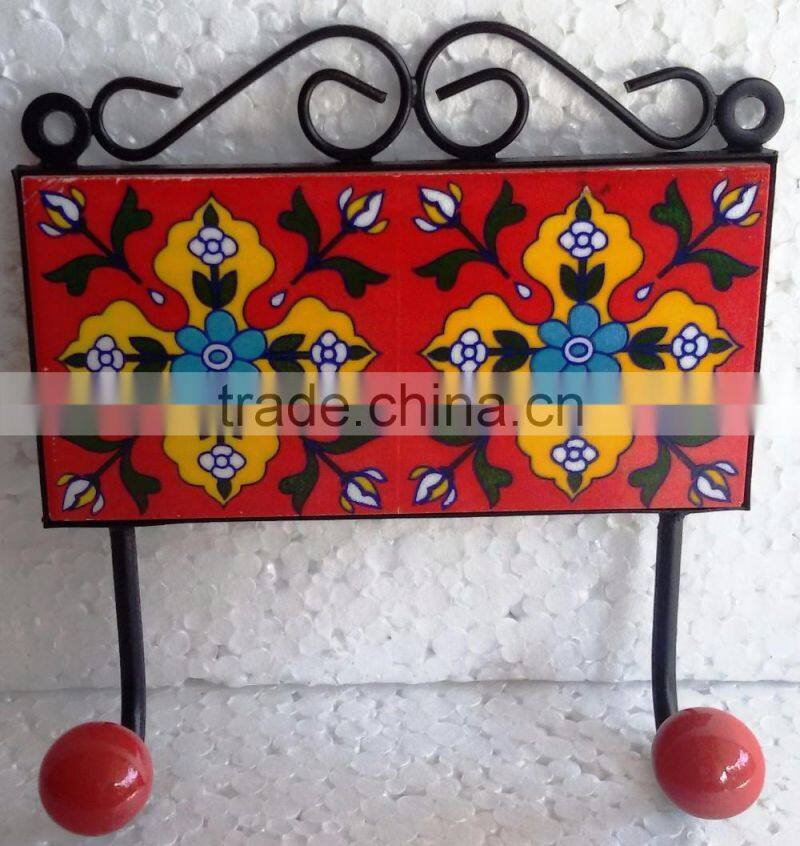 Ceramic hook and hangers-E