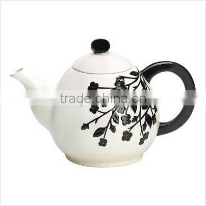 hand painting tea pot