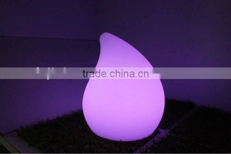 rechargeable led table lamp/led water-drop table lamp/water-drop shape lamp