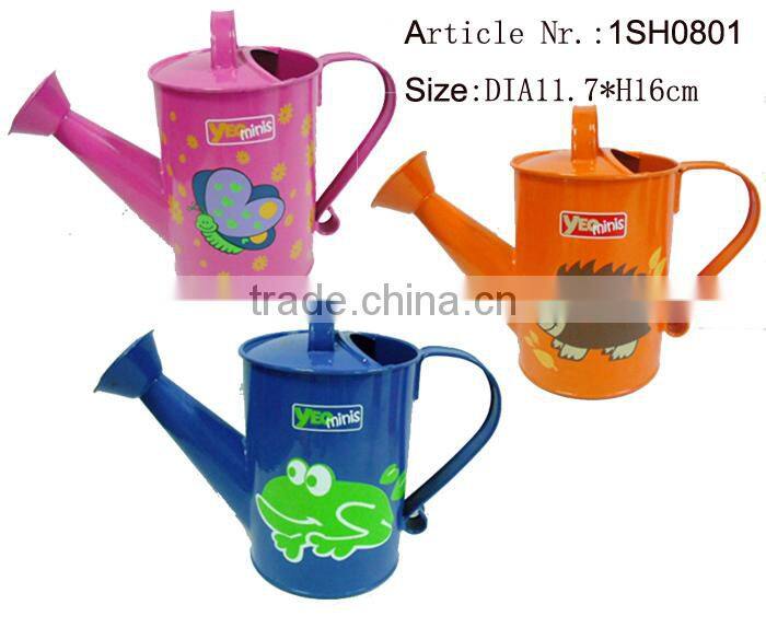 Hot sale kid promotional metal water can