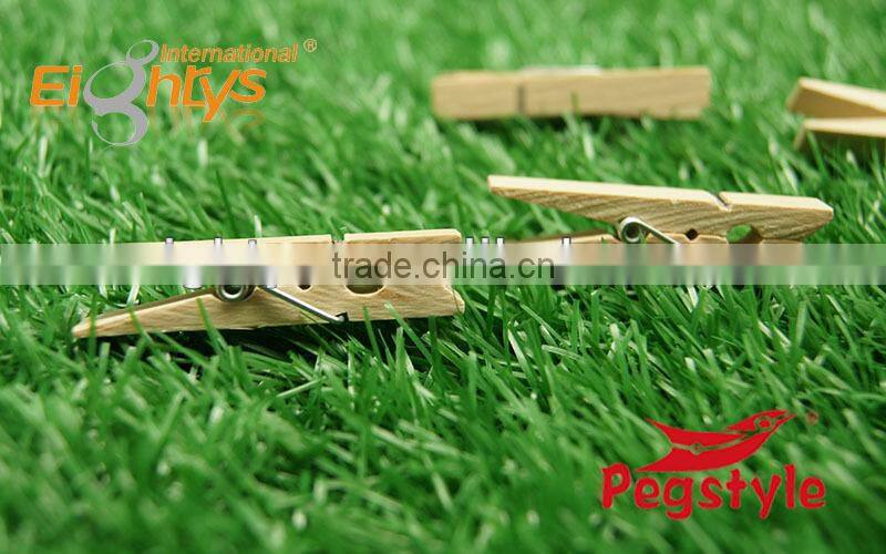8.4cm Heady duty large wooden peg clothes pins
