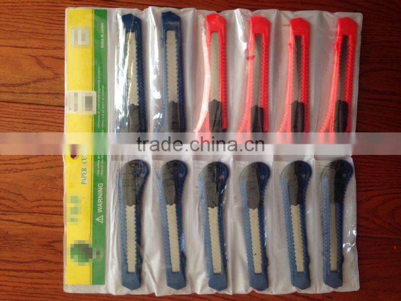 Cheap Promotional Utility knife / Sliding knife / Cutter knife
