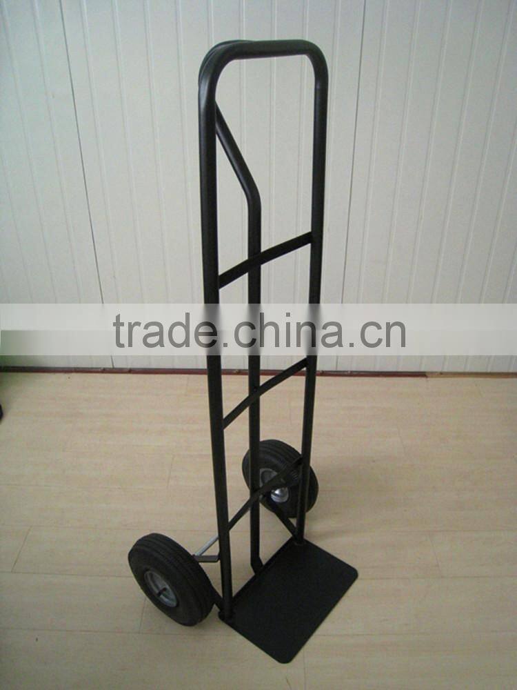 powder coating treated cargo carrier steel hand trolley for factory export