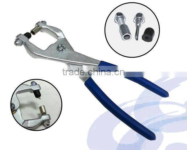 1/8 INCH PVC Coated Compact Head Design Cutting Punch Pliers