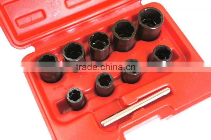 Professional 10PC 3/8" Twist Socket Set With Punch