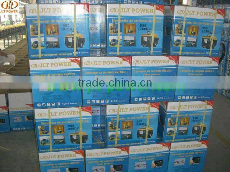 2-stroke Petrol Generator with black frame