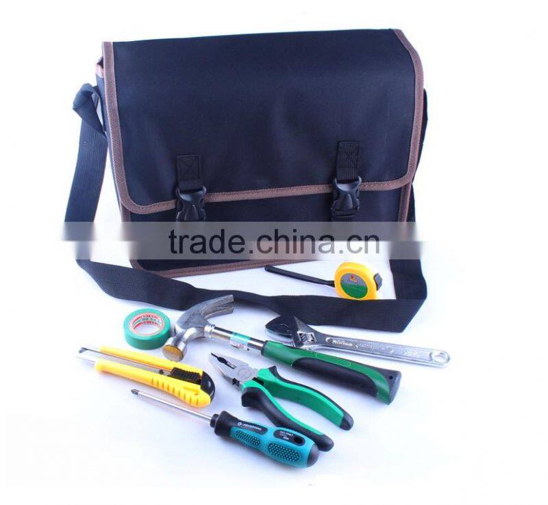 Multi-function large capacity electrician tool messenger bag