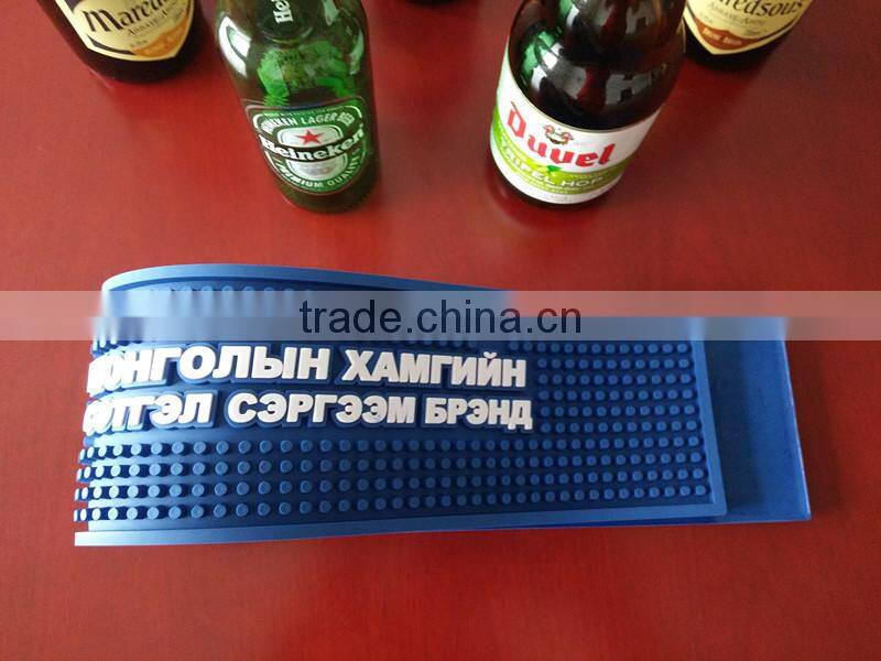 Factory Manufacturing custom bar mat felt promotion bar mat with logos