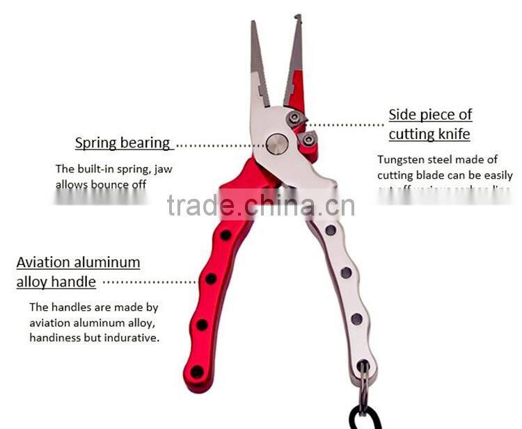 QJF-J33 colorful high quality Aluminium alloy fishing plier