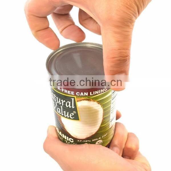 Stainless Steel Manual Can Opener with Soft Grips Handle