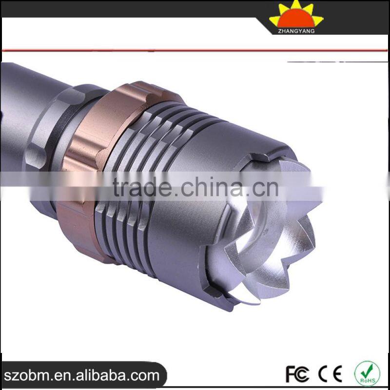 Wholesale OEM Focus Adjustable XM-L T6 LED 920 Lumens Flashlight Torch