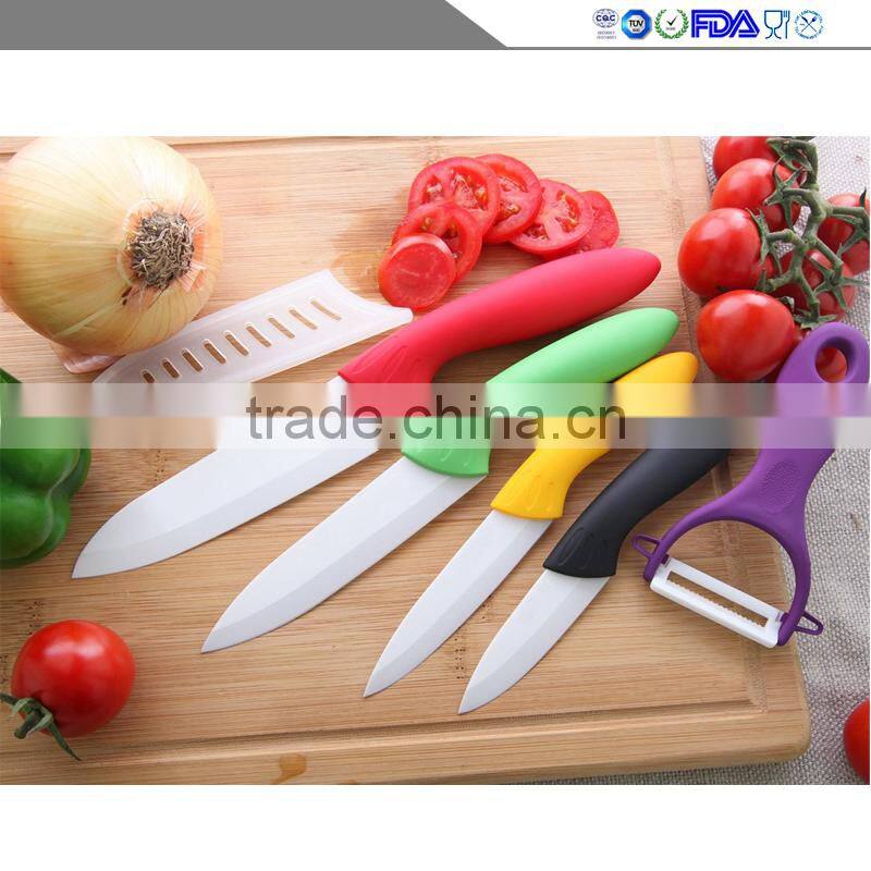 5PCS Ceramic knives with ceramic graters gift box sets