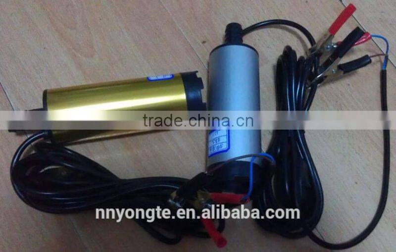 12V Small submersible pump/oil-submersible pump