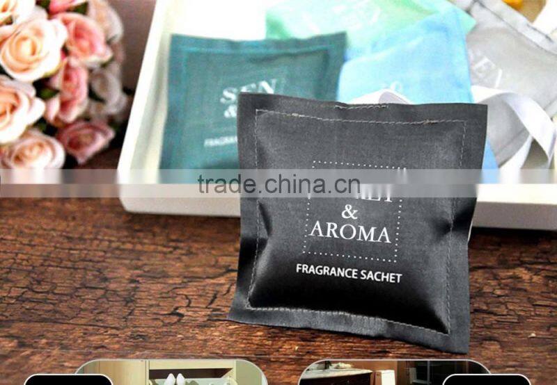 scented sachet bags Lavender satin fragrance aroma scented sachet