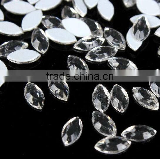 Nail art accessories/special-shaped diamond/flat rectangular diamond crystal glass drill/phone beauty/square water droplets