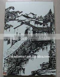 wood home decor (leafs)