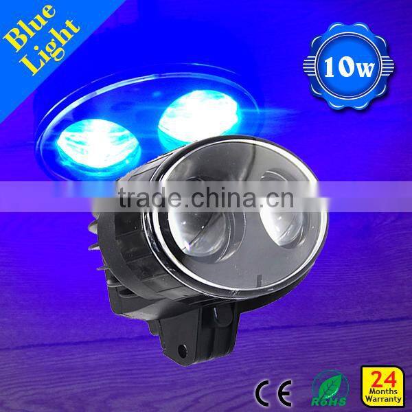 10w 9-80V forklift blue led spotlight led safety lights