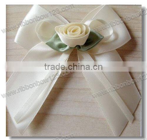 2014 latest design ribbon bow for wedding dress