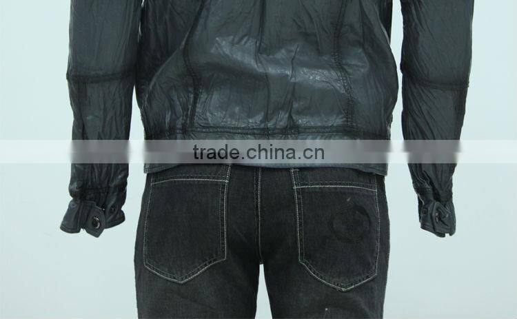 ALIKE color leather jackets for men