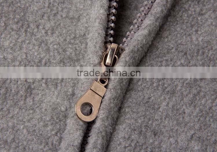 Factory OEM Men Women Fashion 100% polyester Polar fleece Jacket Warm Anti-pilling Soft shell sport wear