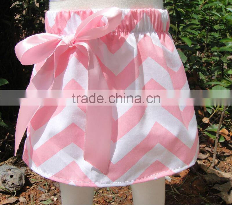 Pretty designed baby cotton A line skirts mini skirt