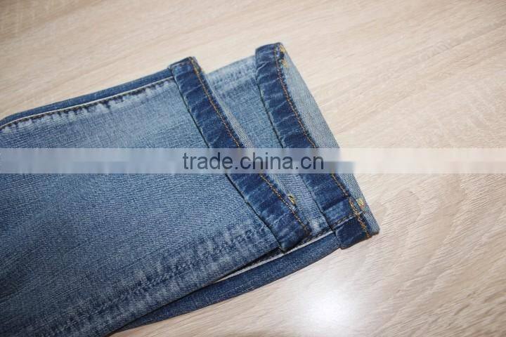 GZY fashion wash denim jeans men maternity jeans pant and shirt