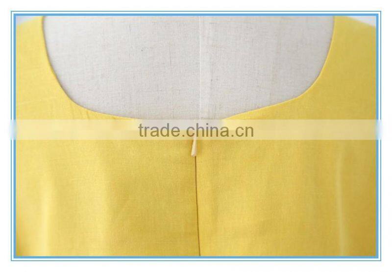 New Fashion Ramie Cotton Multi Colors Emboidery Jacket Dress Suits For Woman