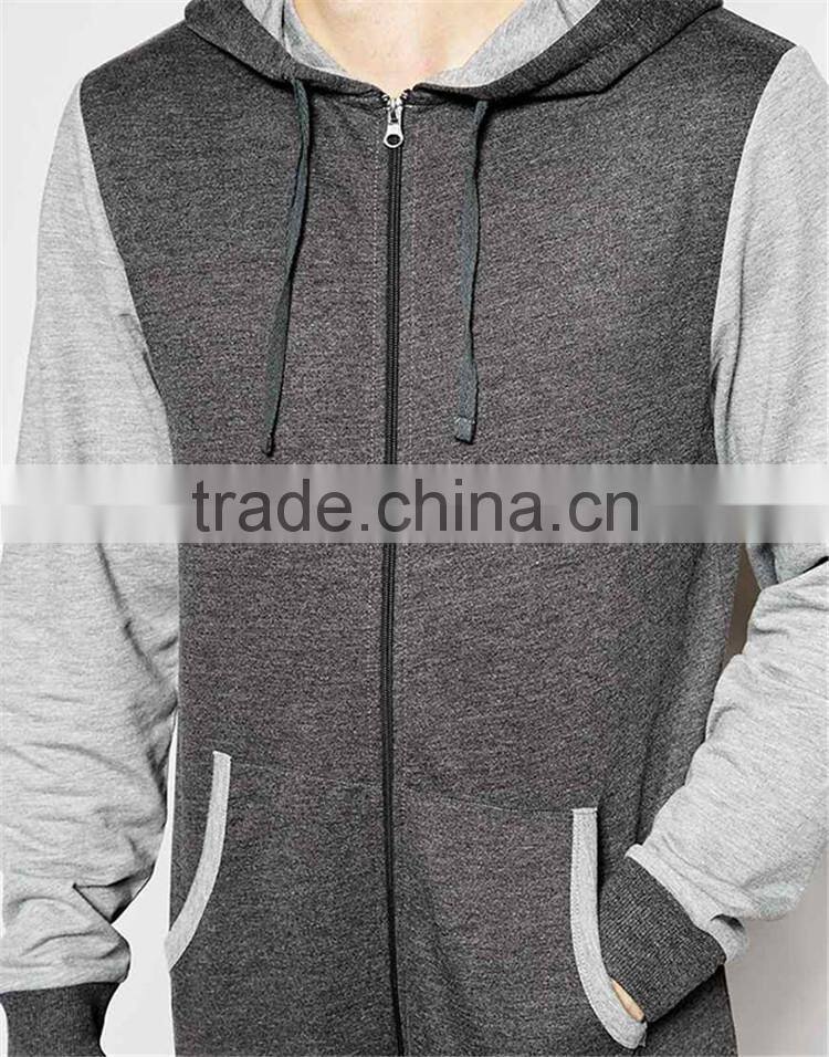 Cheap Wholesale Loungewear Adult Onesie With Contrast Sleeves