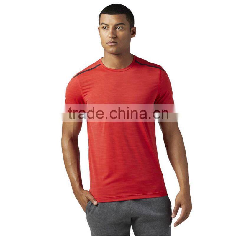 Cooling Mens Tshirt Slim Cut Design Warm Weather Workout Running Casual Wear Customize 140g Jersey Fabric Resilient Stretch