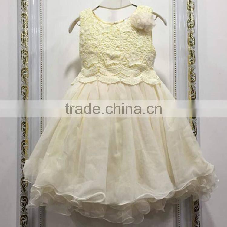 100% cotton Baby girls children wholesale kids casual dresses
