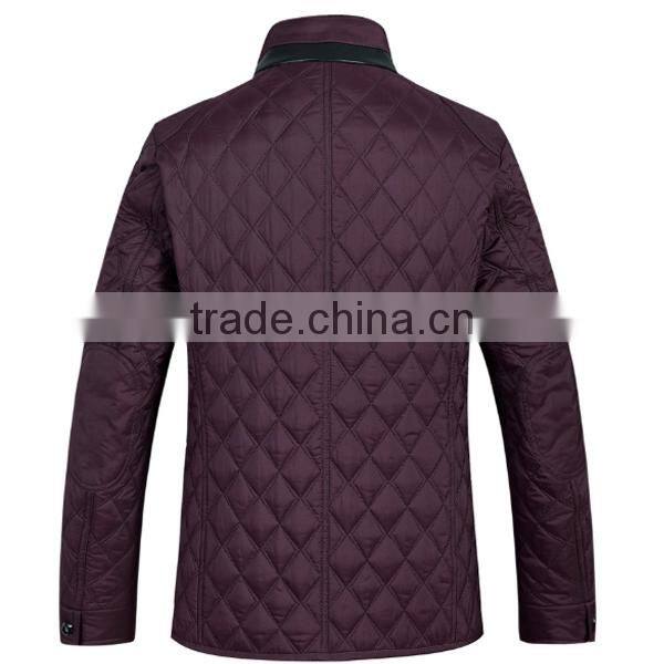 2015 Wholesale Men's Outdoor Durable Suit Style Padded Jacket
