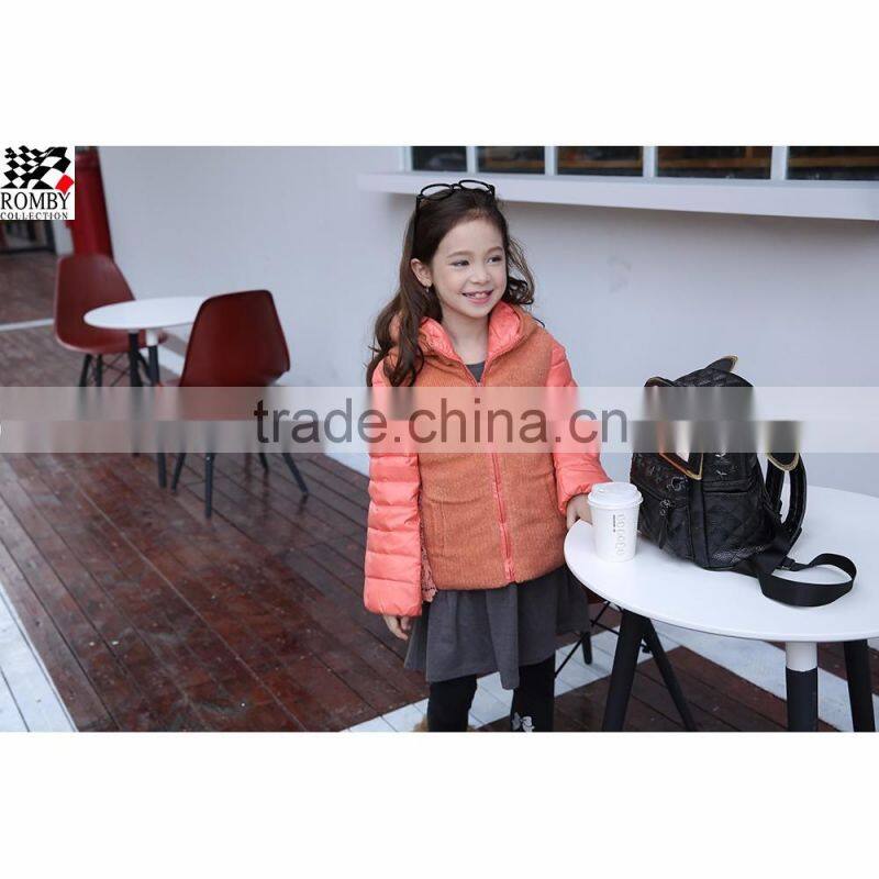 China Manufacturer Girls Winter Coat Down Jacket