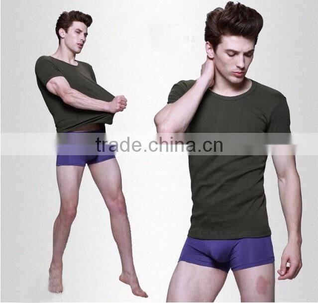 Factory Provide Seamless 65 Polyester 35 Cotton t Shirt