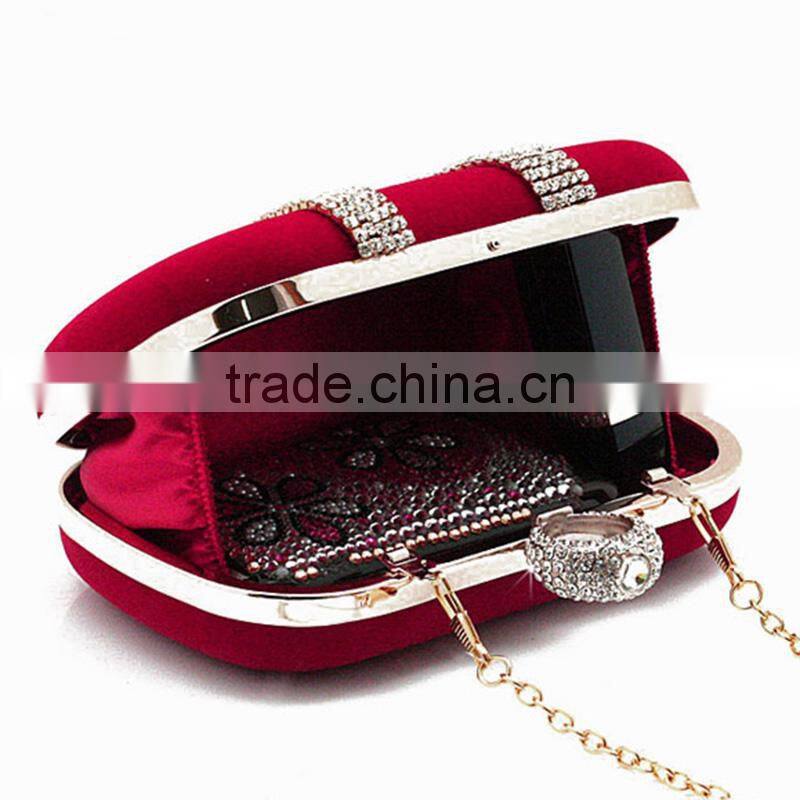 Luxury Quality Female Evening Bag Red/Black Day Cluthes Hot Handbag Purse For Women