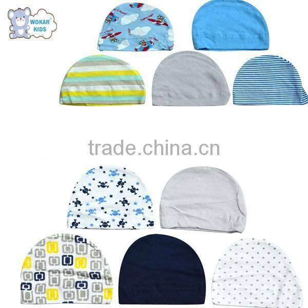 2016 hot sale cheap baby cotton beanies hat