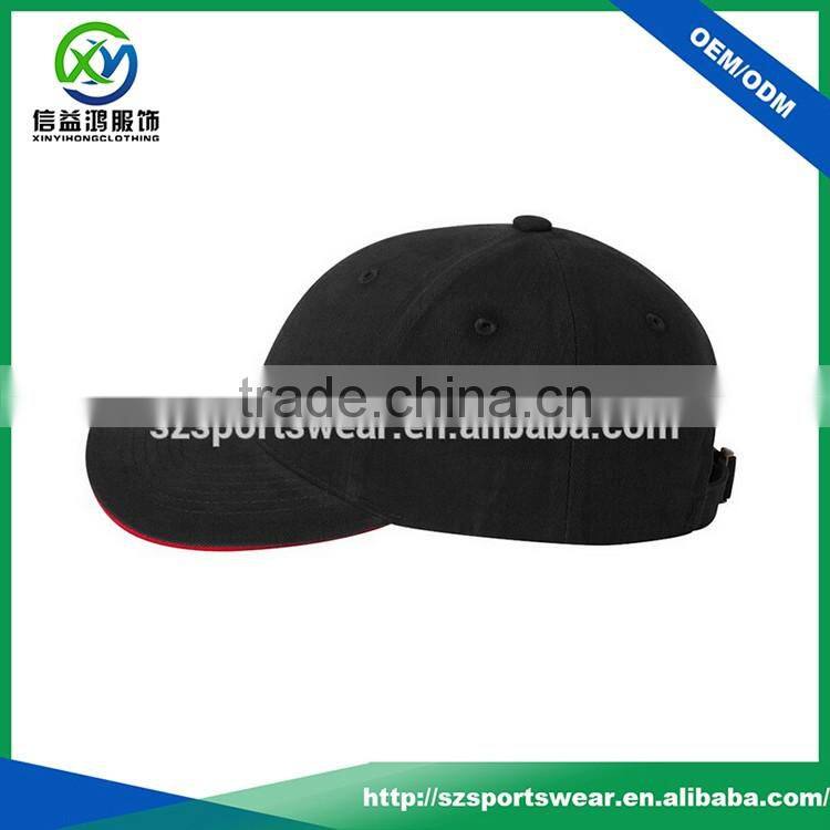 Flexfit high quality custom made mens golf hats with 3D embroidery logo