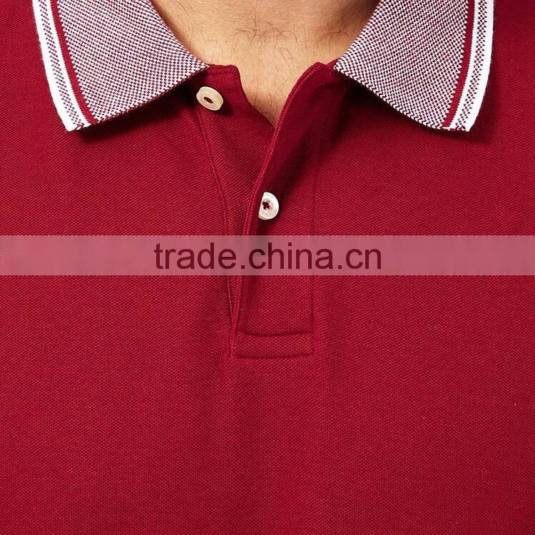 2016 Guangzhou Shandao OEM Cheap 200g 35% Cotton 65% Polyester Short Sleeve Wholesale Direct From China Clothing