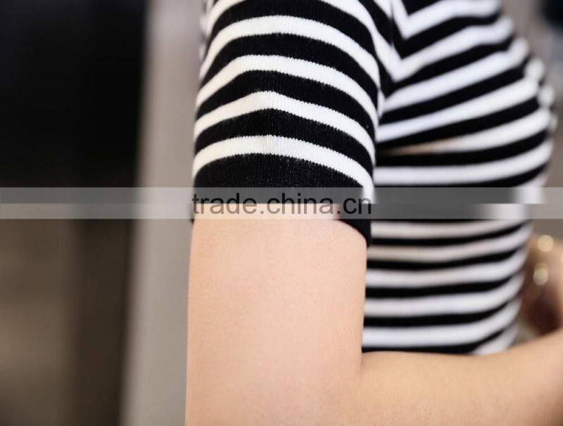 Woman in tight clothes t-shirts europe style 2017