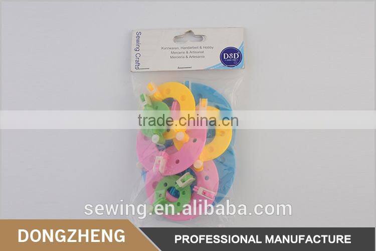 Premium sewing supplies mini colorful accurate plastic handle crochet hook