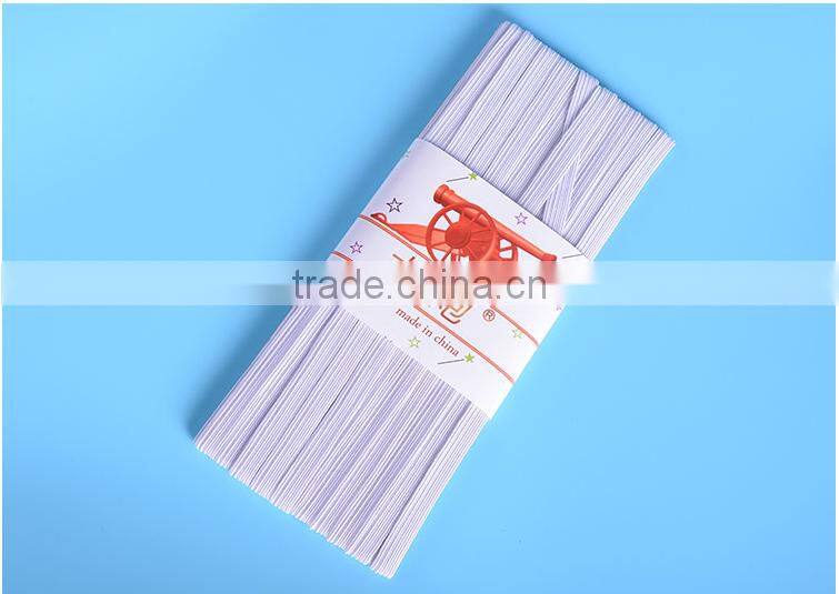 high tenacity elastic webbing, paper card elastic band for clothes