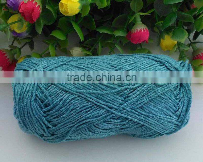 Hot sale colored wool cotton sewing thread ball for sweater