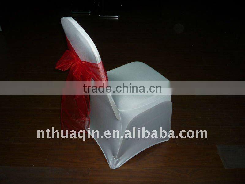 Organza sash for chair cover and chair sash wedding chair cover sash