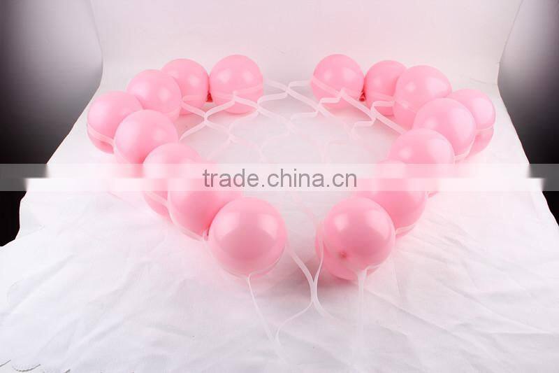 Hot sale Heart Shape Balloon Plastic Shelf Party Supply